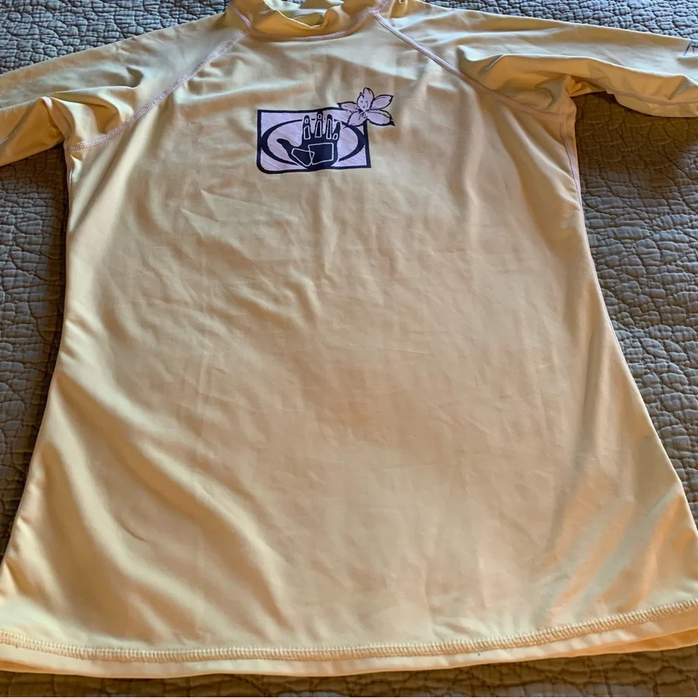 Kid’s Body Glove Yellow Rashguard * XL